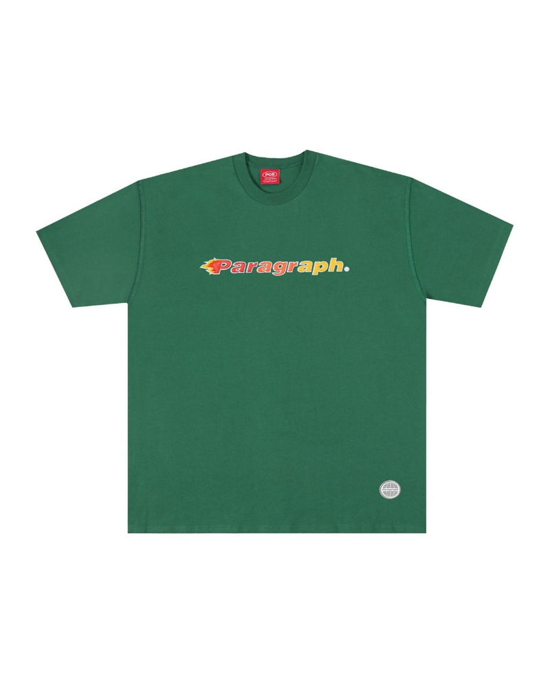 paragraph Flame High Frequency T-shirt 7color (6562909880438)