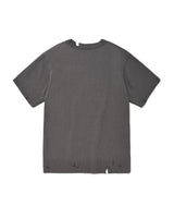 Distressed Heart Knit Tee/Grey (6540640059510)