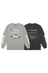 VENTIQUE Pigment Racing Layered Long Sleeves 2color
