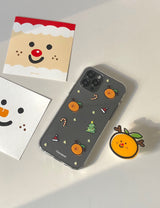 ルドルフタンジェリンジェリーアイフォンケース/Rudolf tangerine jelly case (iphone case)
