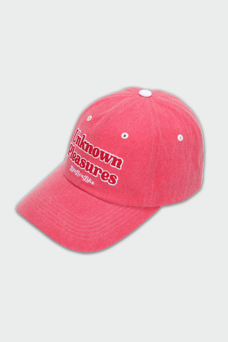 ビンテージウォッシュドキャップ/Vintage washed cap (red)