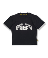 ピストルチャップTシャツ / Pistol chap tee(Black)