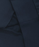 ブラシロゴカラースウェットシャツ / BRUSH LOGO COLLAR SWEATSHIRT NAVY