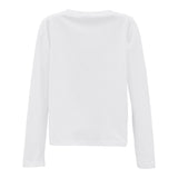 シャーリングロゴクロップTシャツ / 223 X SHIRRING LOGO CROP T - WHITE
