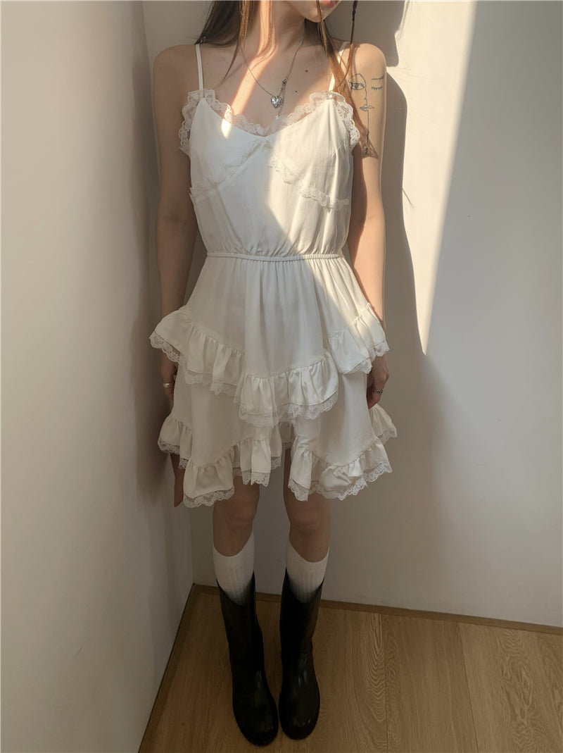 チェリーレースドレス / cherry lace dress