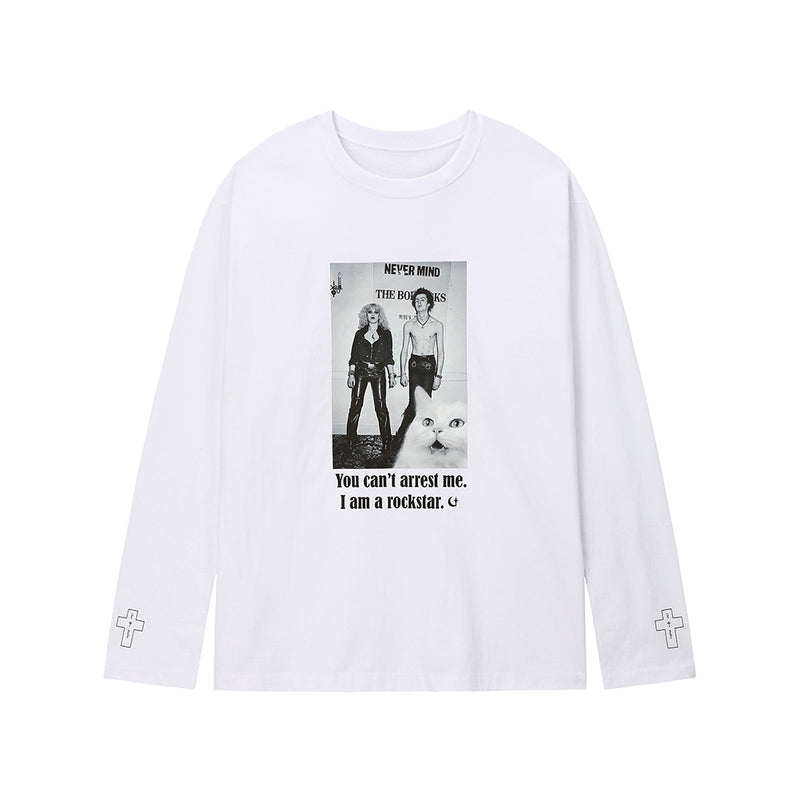 Sid and Nancy T-shirt - WHITE