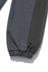 カラーブロックジョガーパンツ/Color block jogger pant [blue grey]