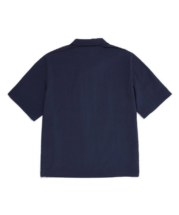 ナイロンカラー ジップアップ Tシャツ/DAYLIFE NYLON COLLAR ZIP UP T-SHIRT