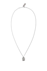 スクエアフレームネックレス / square frame necklace