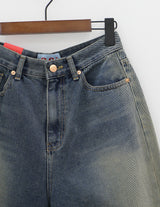 ヒーティングウォッシングデニムパンツ / No.3043 Heating washing denim pants (2color)