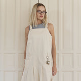 Balmy overall one-piece (ivory)