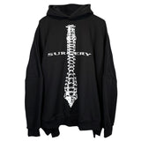 surgery spine over hood T 'black' (6639985033334)
