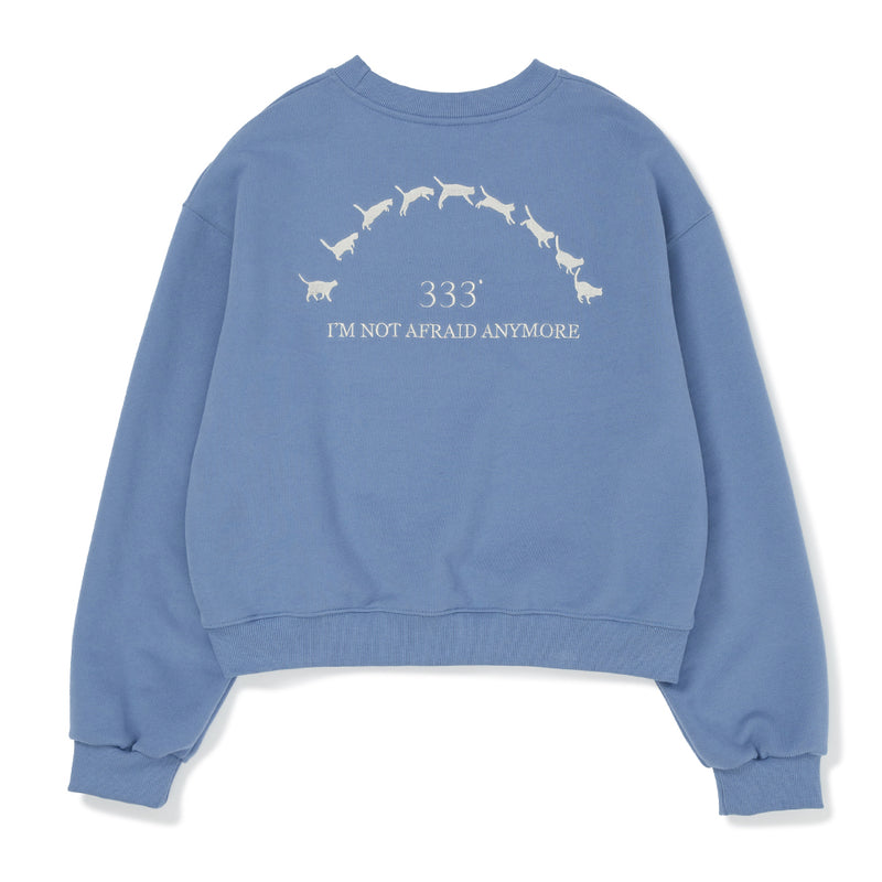 Kitty 333 Sweatshirt [BLUE] (6674526535798)