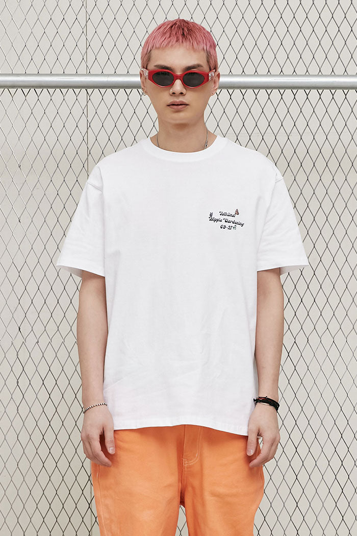 BUTTERFLY LOGO TEE [WHITE] (6552892801142)