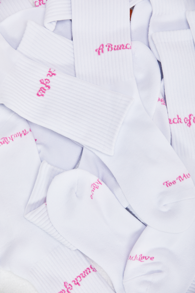 ピンクロゴソックス / Pink Logo Socks