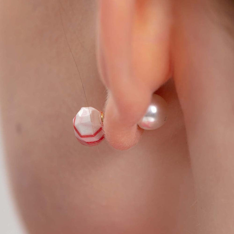 2022パントンストレイタムパールピアス/2022 PANTONE stratum pearl earring (RP)