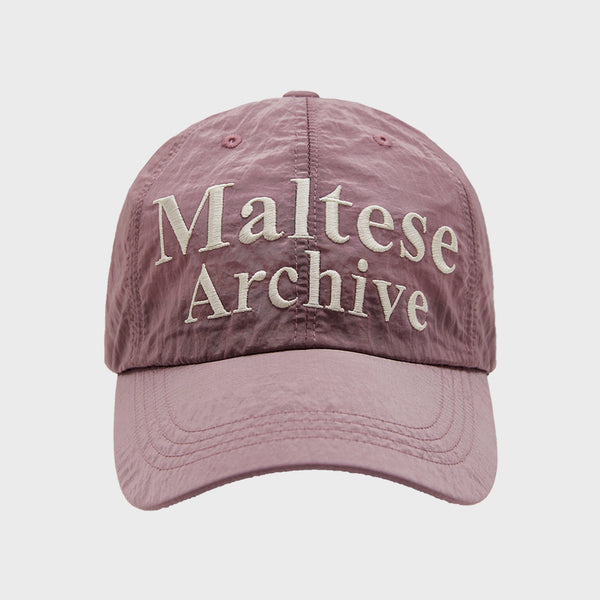 Maltese archive nylon ball cap