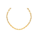 twist snake chain necklace (6603121557622)