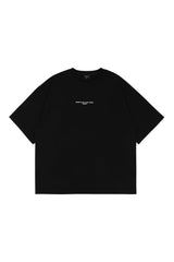 キーボードオーバーフィットTシャツ / Black Keyboard Overfit T-shirt