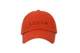 エンブロイダリーキャップ / LEKIM EMBROIDERY ORANGE CAP
