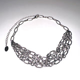 ワイドチェーンレイヤードネックレス/wide chain layeard necklace