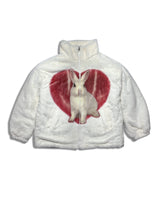 ラビットハートファージャケット Ver.2 / Rabbit Heart Fur Jacket IVORY Ver.2