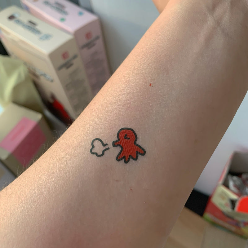 アニマル-タトゥーシール/Animal - Tattoo sticker