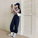 セルフイントレスト2wayジョガーパンツ / [Bellide made /Colorless ver.] Self-interest embroidery two-way jogger pants