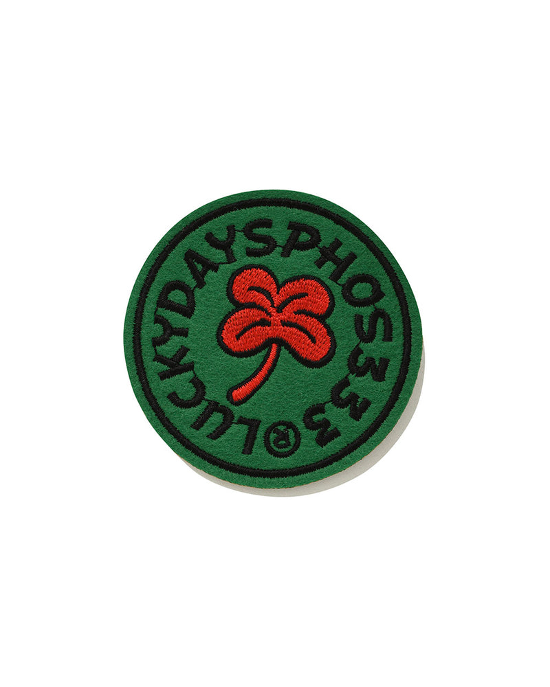 Lucky Charms Clover Wappen Badge B/Green Red (4623093137526)