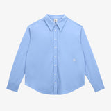 リンクルフリーベーシックシャツ / WRINKLE FREE BASIC SHIRT_BLUE