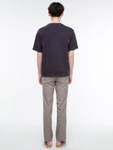 Intervein Stitch Short Sleeve Sweatshirt (6594030502006)