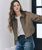 Ave Stitch Leather Jacket ( 2 colors )