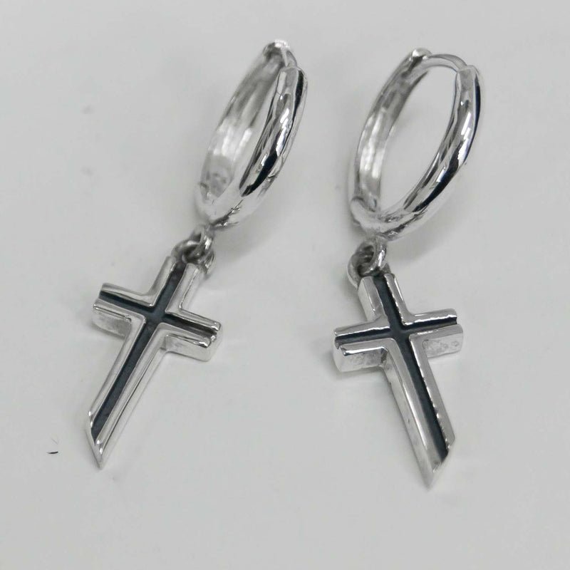 "ミニクロス ドロップ" ピアスセット/"mini cross drop" Earrings Set (3826676138102)
