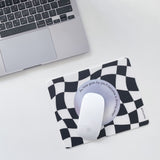 Pearl on Checkerboard Mouse Pad (6698620977270)