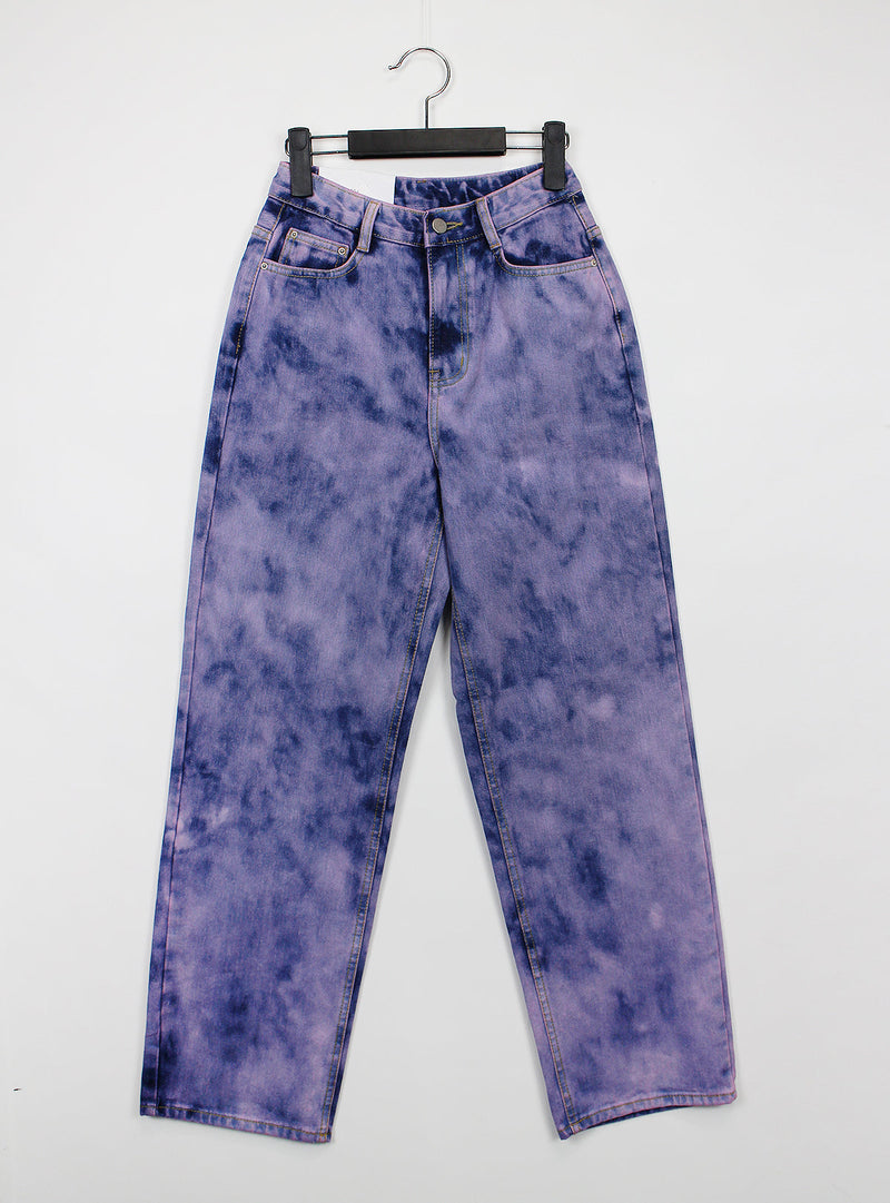 ステインデニムパンツ / no.106 Stain Denim Pants (2color)