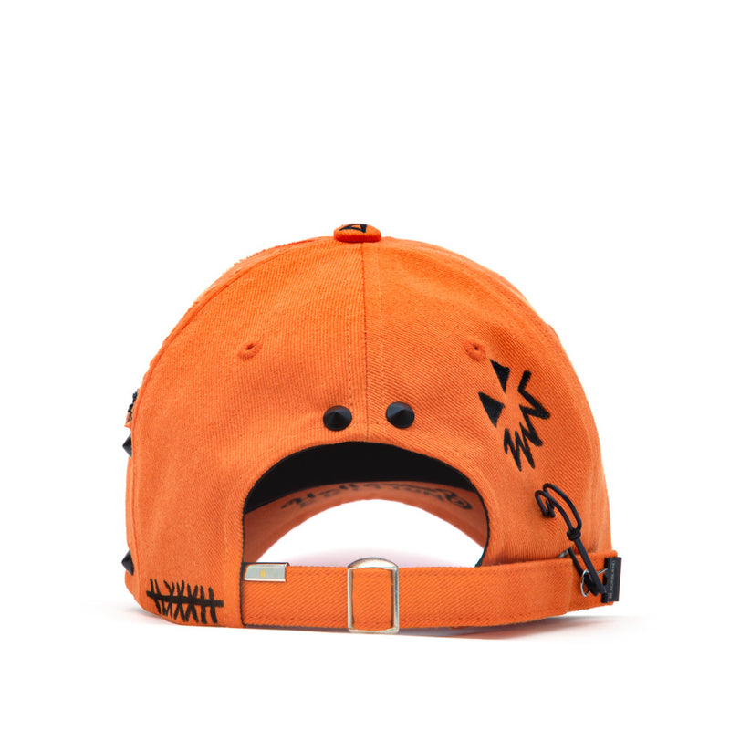 BBD Crazy Graffiti Cap Halloween Edition (Orange) (4648578875510)