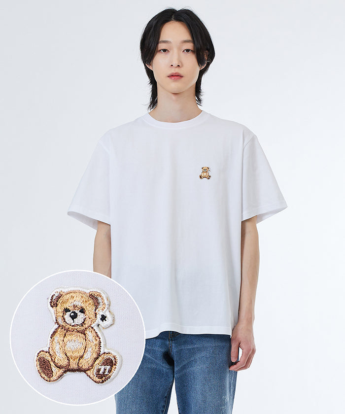 テディベアパッチTシャツ / Teddy Bear Patch T-shirt