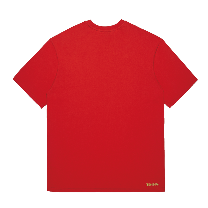 スペースベアビッグロゴTシャツ / SPACE BEAR BIG LOGO T-SHIRTS [RED]