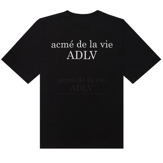 ベーシック半袖Tシャツ2/ADLV BASIC SHORT SLEEVE T-SHIRT 2  BLACK
