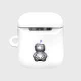 LITTLE FIRE STEEL COVY-WHITE(AIR PODS-HARD) (6613161443446)