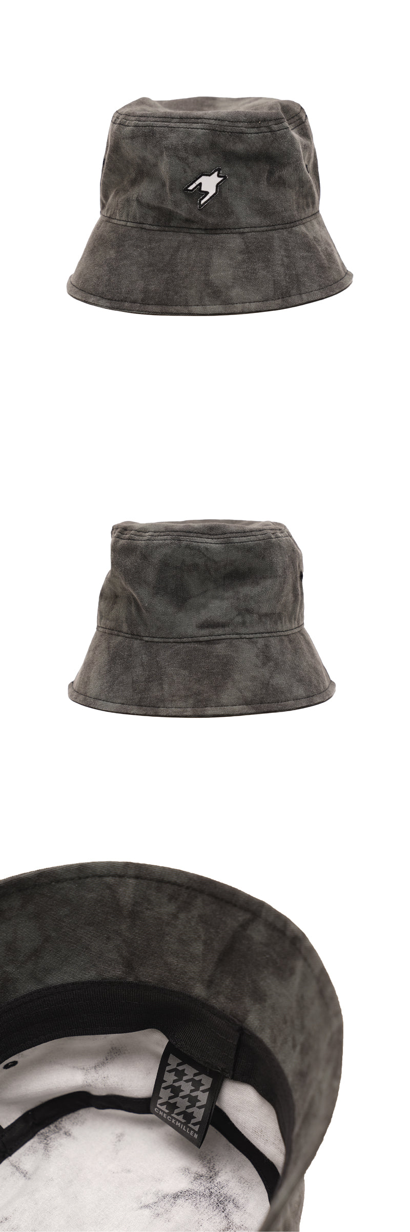 ロゴバケットハット / Logo Bucket Hat (Charcoal)