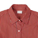 STRIPE OVER SHIRT_RED (6600106410102)