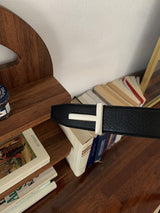 グラフィックレザーベルト/ASCLO Grape Leather Belt