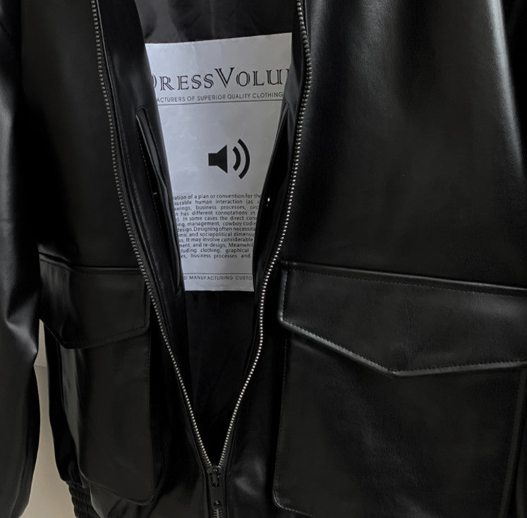 ASCLO Over Vegan Leather Jacket (6658499772534)