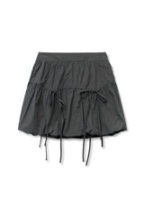 ribbon skirt (dark grey)