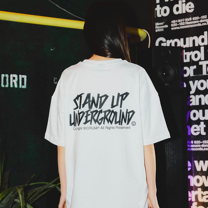 シグネチャーロゴTシャツ/STAND-UP SIGNATURE LOGO T-SHIRT