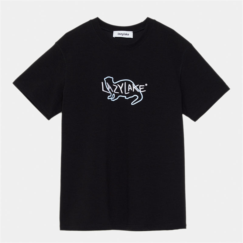 レイジーオッタードローイングシリーズTシャツ / Lazyotter drawing series T-shirts (4559482978422)