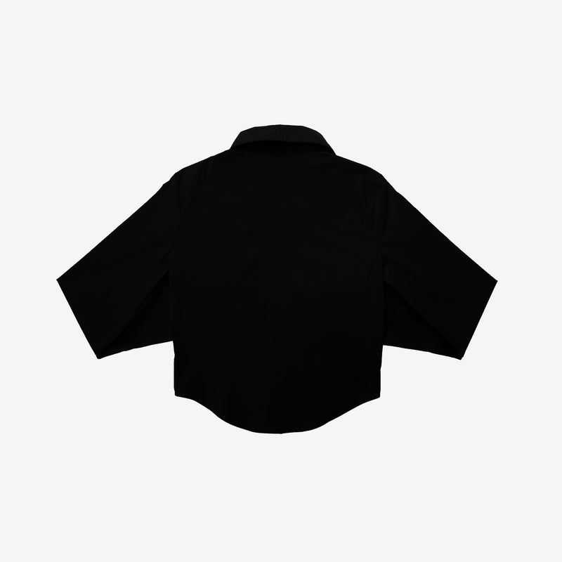 [NONCODE] Menen Basic Cropped Shirt