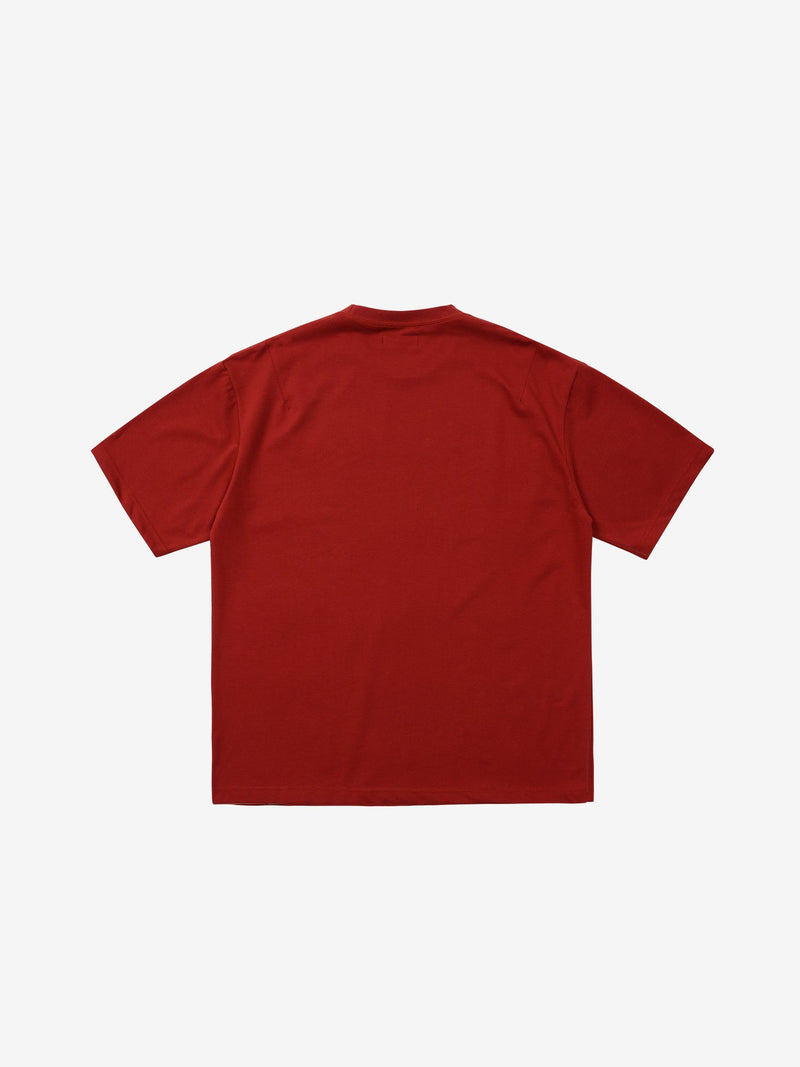クラシックコットンTシャツ / Classic Cotton T-Shirt - Deep Red