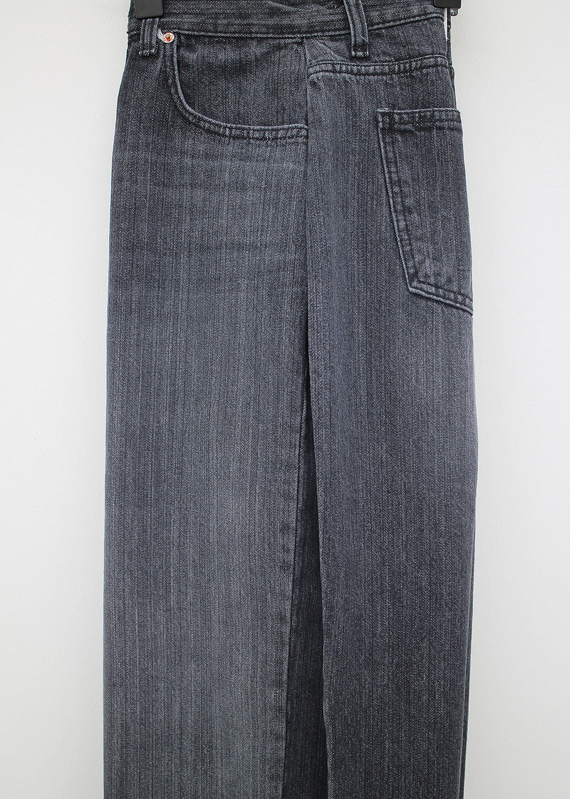 no.0031 サイドピンタックディープブルーパンツ / no.0031 Side Pintuck deep Blue Pants
